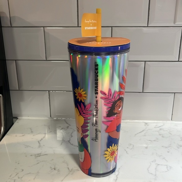 Starbucks | New Ananya Rao-Middleton 24oz cold cup Collaboration 2024 - Picture 3 of 8
